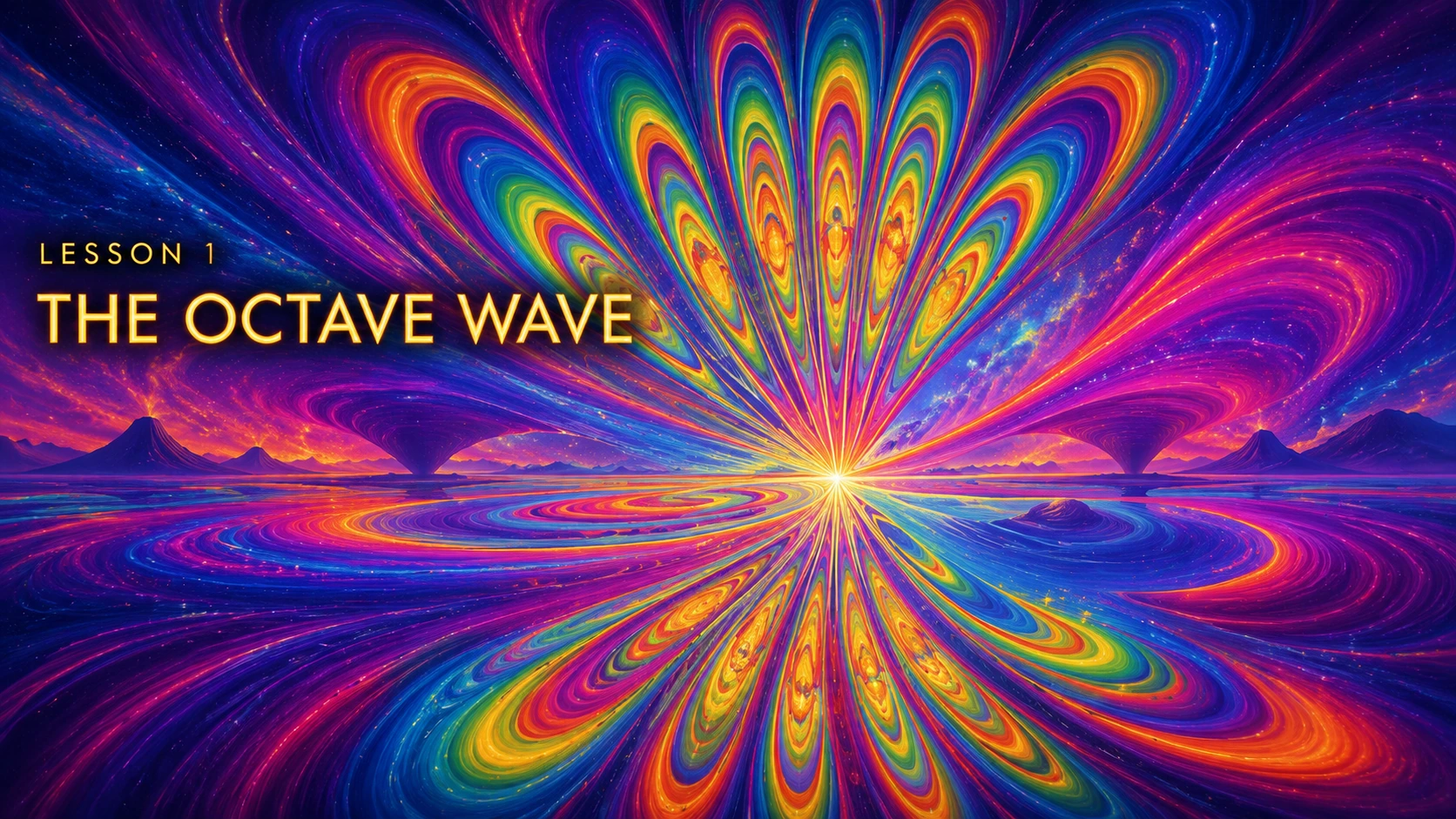 Lesson 1: The Octave Wave, original course artwork.
